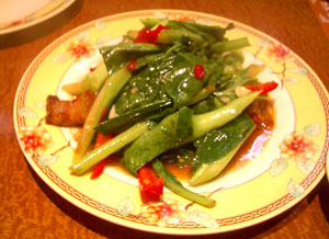 サームロット野菜豚肉炒め